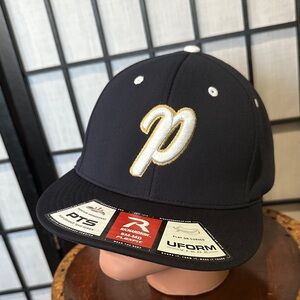 Richardson Eagles Navy Cap with Gold and White Embroidery Uform Visor NEW